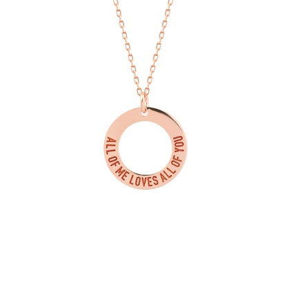 Personalized Disc Necklace