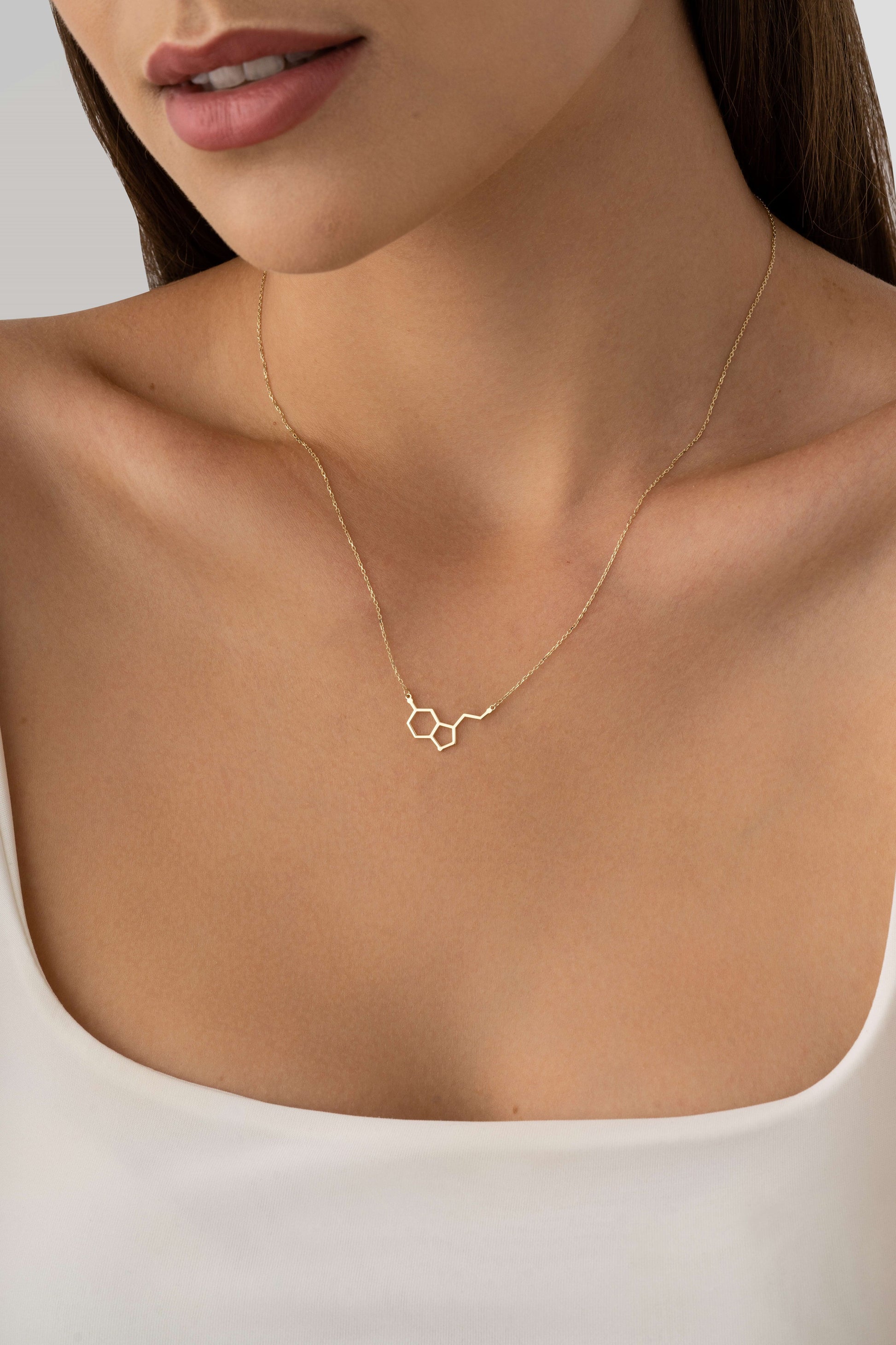serotonin molecule charm