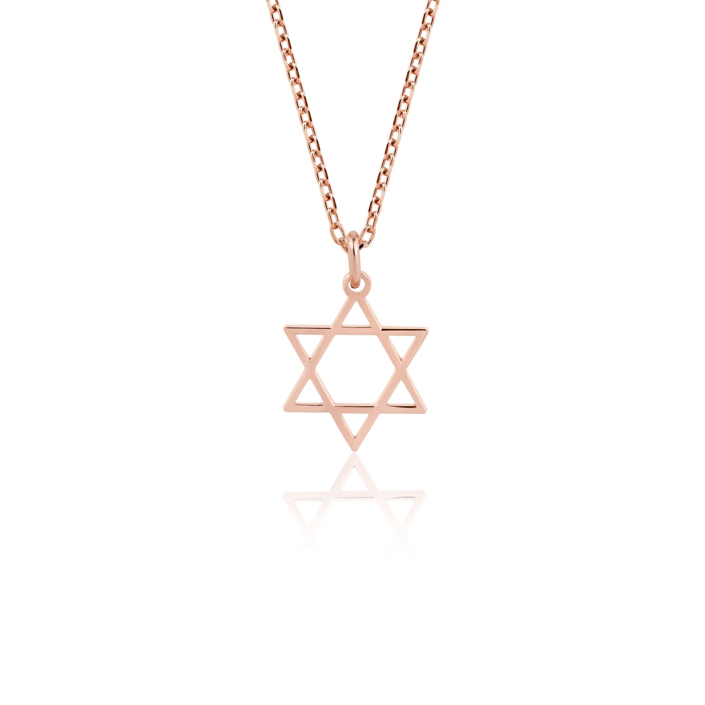 solid gold jewish star