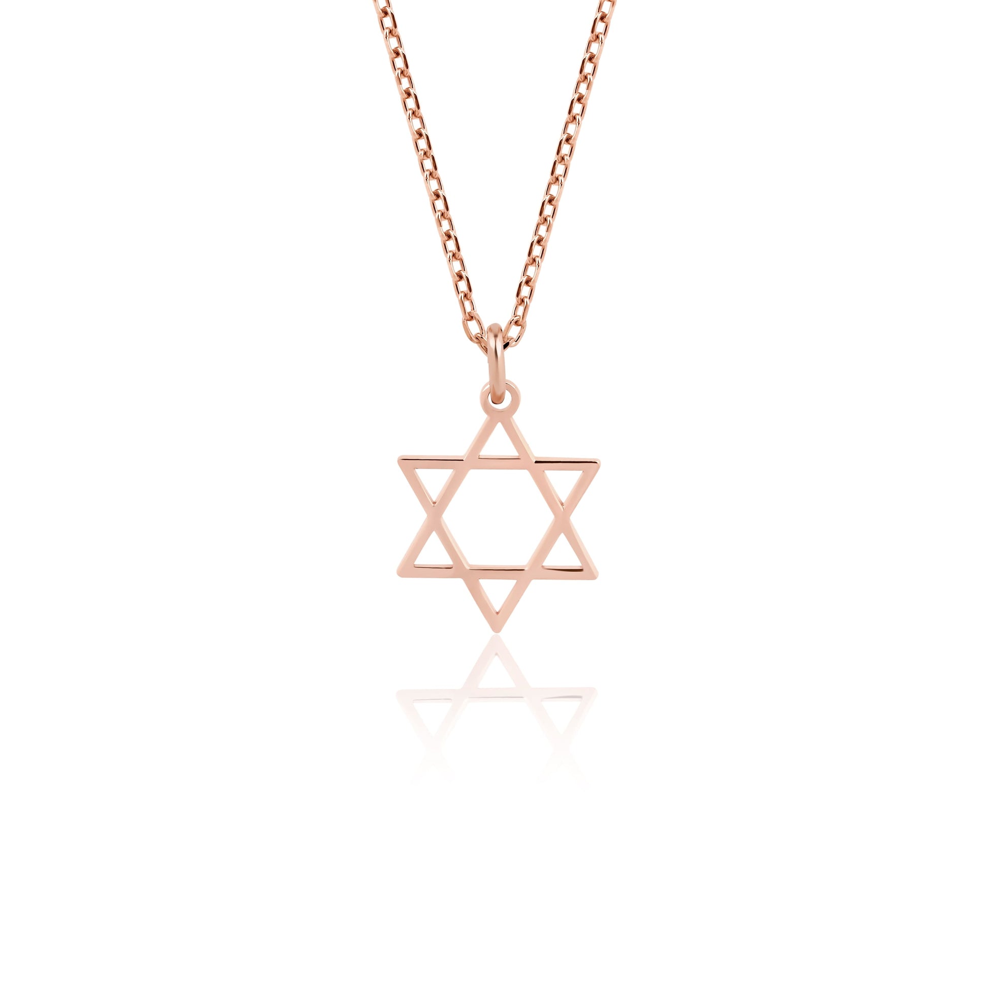 solid gold jewish star