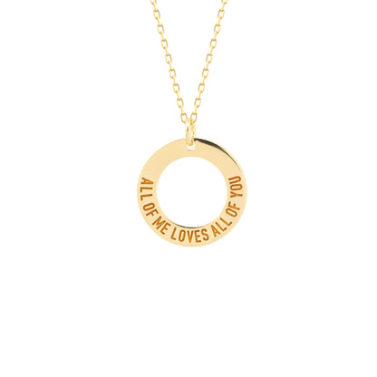 Personalized Disc Necklace