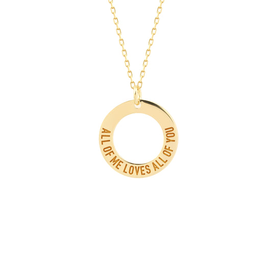 Personalized Disc Necklace