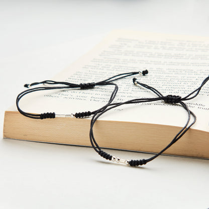 Personalized Morse Code Couple Bracelet